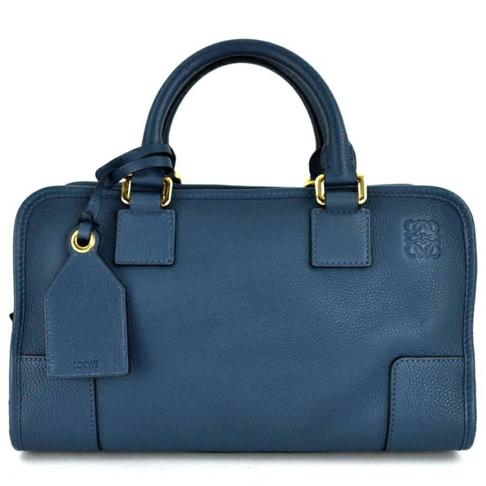 Loewe calfskin Amazona bag One handbag shoulder blue crossbody Blue
